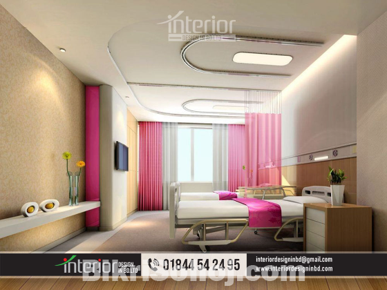 Digital Hospital Interior Design in Bangladesh.